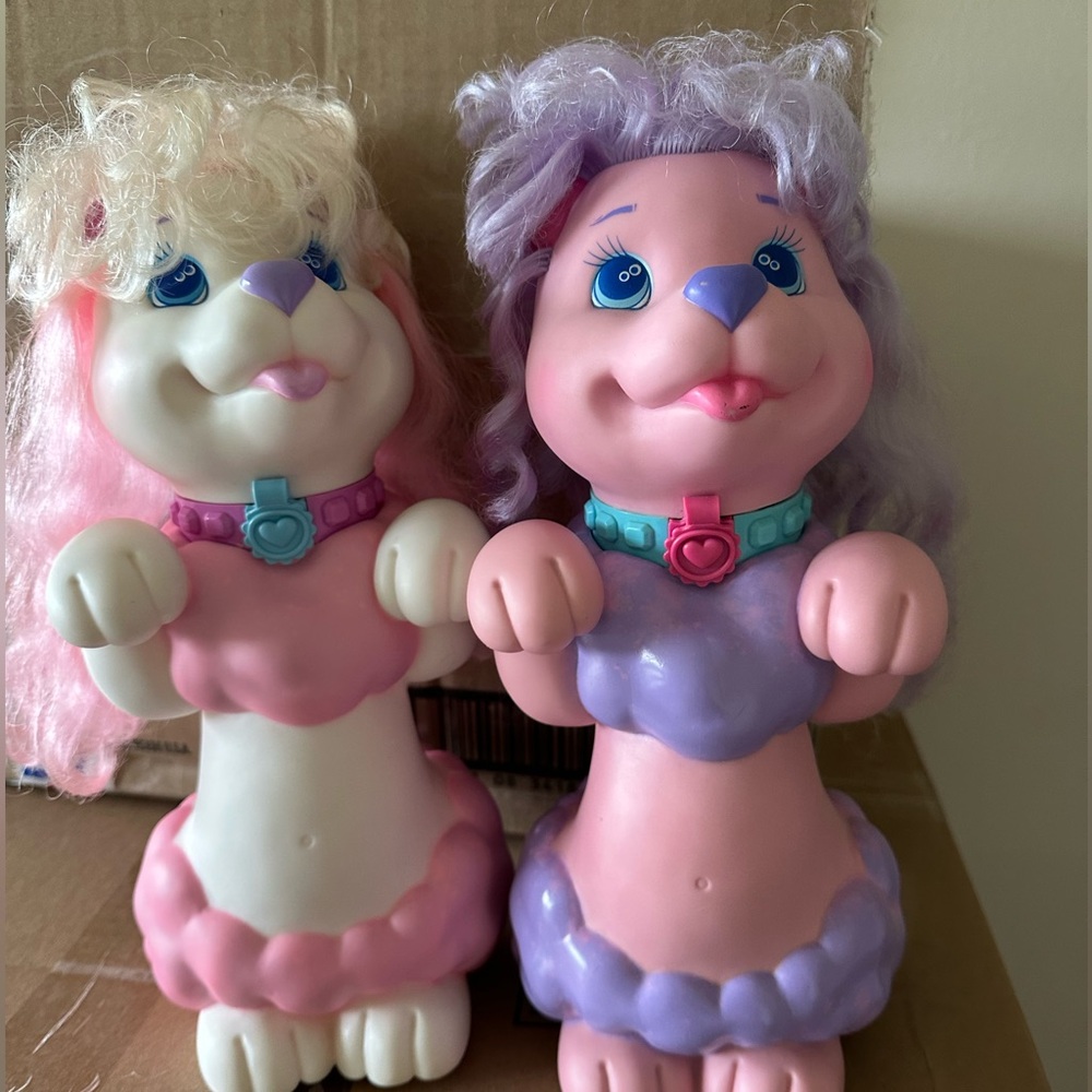VHTF Shampoodle set 90s bath toys